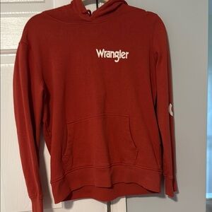 Wrangler Red Hoodie Sweater